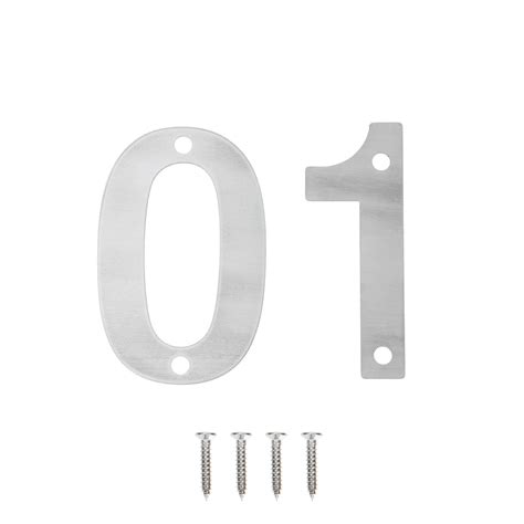 metal house numbers walmart|Metal Numbers (340) .